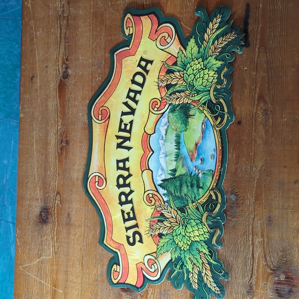 Metal sign
